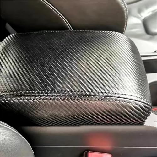 HDSNWG Für Skoda Für Karoq 1 18-21 Leder Mittelarmlehne Box Schutz Hülse Dekoration Modifikation Wildleder Warp(Style4) von SLIMES