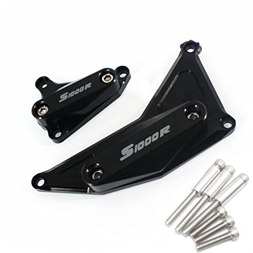 Motorrad Motorrad CNC Motorabdeckung Sturzpads Crash Protector Für BMW S1000R S1000RR S1000XR S 1000 R RR XR HP4 (Color : Black-S1000R) von SLIMES