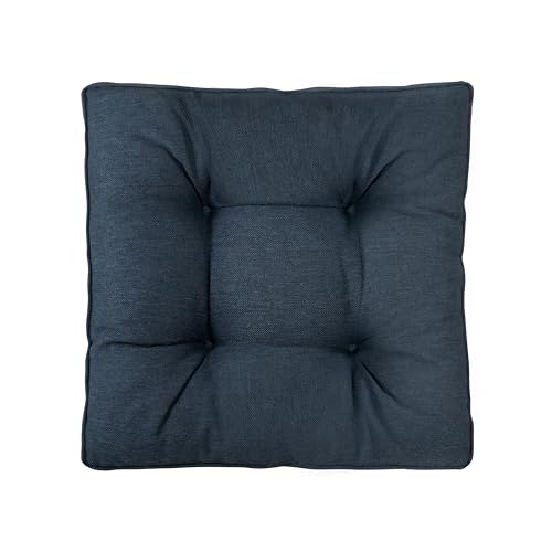 SLIPIO Outdoor Kissen für Gartenmöbel |Sitzkissen 50x50 cm Polster für Rattan Möbel | Hoch FÜLLPRO+ Füllung | Lounge Auflagen für Stuhl, Gartenbank | Dunkelblau SLIPIO Outdoor Kissen für Gartenmöbel |Sitzkissen 50x50 cm Polster für Rattan Möbel | Hoch FÜLLPRO+ Füllung | Lounge Auflagen für Stuhl, Gartenbank | Dunkelblau von SLIPIO
