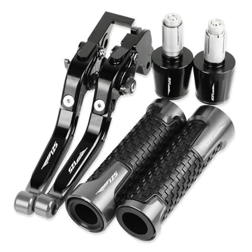 SLMPXSGH Motorrad Bremse Kupplung Hebel Lenker Handgriffe Enden Für Aprilia RS125 RS 125 1996-2002 2003 2004 2005(Titanium) von SLMPXSGH