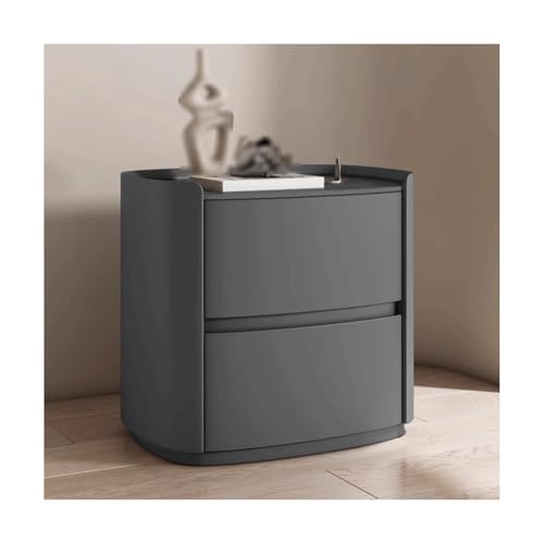 SLOKFV5 Bedside Table Moderner minimalistischer Nachttisch Massivholz Nachttisch mit Lagerschubladen Schlafzimmer Truhe zeitgenössischer Nachtständer Lagerschrank Nachtschrank von SLOKFV5