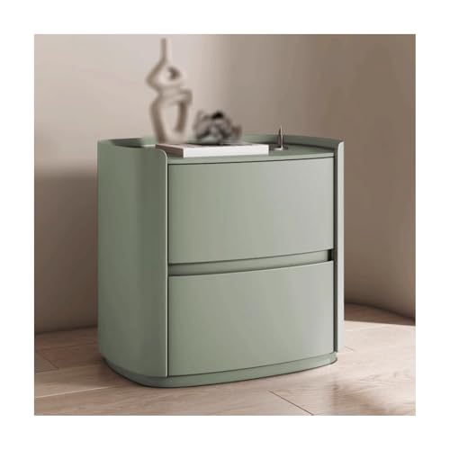 SLOKFV5 Bedside Table Moderner minimalistischer Nachttisch Massivholz Nachttisch mit Lagerschubladen Schlafzimmer Truhe zeitgenössischer Nachtständer Lagerschrank Nachtschrank von SLOKFV5