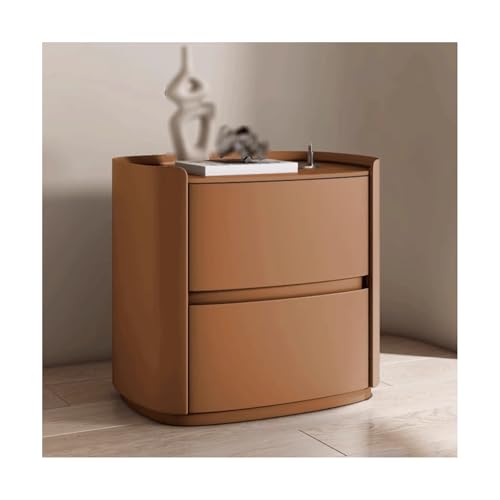 SLOKFV5 Bedside Table Moderner minimalistischer Nachttisch Massivholz Nachttisch mit Lagerschubladen Schlafzimmer Truhe zeitgenössischer Nachtständer Lagerschrank Nachtschrank von SLOKFV5