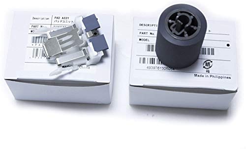 SLonParts PA03586-0001 PA03586-0002 Tonabnehmerrolle Trennpad kompatibel mit Fujitsu S1500 S1500M fi-6110 N1800 von SLON