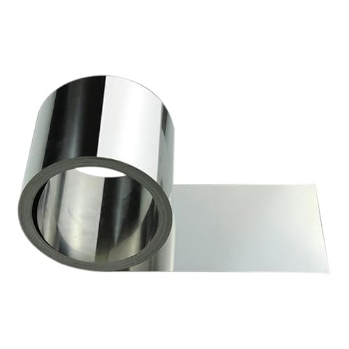 SLOYCA 304 Edelstahlband Dicke 0,01 mm ~ 0,1 mm Stahlblech Dünne Stahlplatte Korrosionsbeständigkeit 1St (Color : 0.1mmx20mmx1m) von SLOYCA