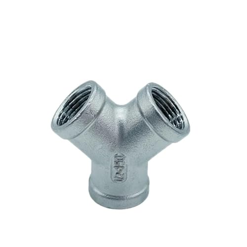 1 Stück BSP männlich + weiblich + männlich Gewinde 3-Wege-T-Stück T-Rohrverschraubung 1/4" 3/8” 1/2" 3/4" 1" 2" Gewinde Sus304 Multifunktional/3/3/8(2,1/4") von SLSKO