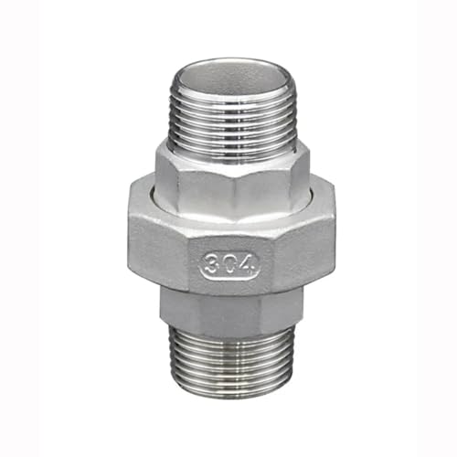 Fitting, 1/4 3/8 1/2 1 1-1/4 1-1/2 2 Bspt Außengewindeanschluss Edelstahl Ss304 Rohrfitting Klasse 150/2"(3/8") von SLSKO