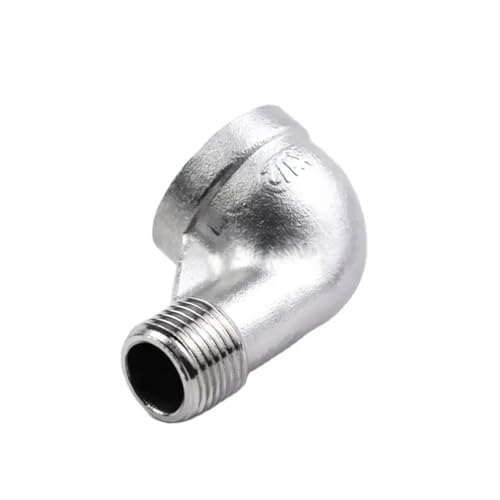 SLSKO Bsp Reduzierter Gewindebogen männlich zu weiblich 3/8'' 1/2'' 3/4'' 1'' Reduzierrohrverbindung Edelstahl-Adapterverschraubung/1Pc/F Dn15 * Dn8 M(F Dn25*Dn20 M) von SLSKO