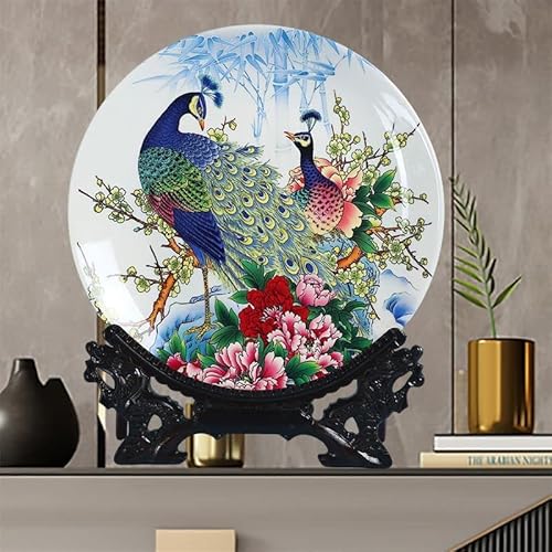 SLSKO Landschaft Keramik Ornamente Wohnzimmer Hängen Platte hohe-Grade Handwerk Dekoration von SLSKO