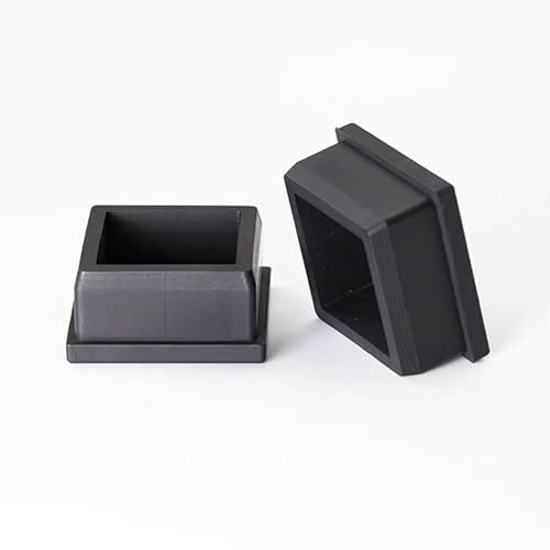 T-förmiger, versiegelter Stopfen, Lochstopfen, Silikonkautschuk, 5 Stück, 17,6–50,6 mm, Schwarz(28.6mm) von SLSKO