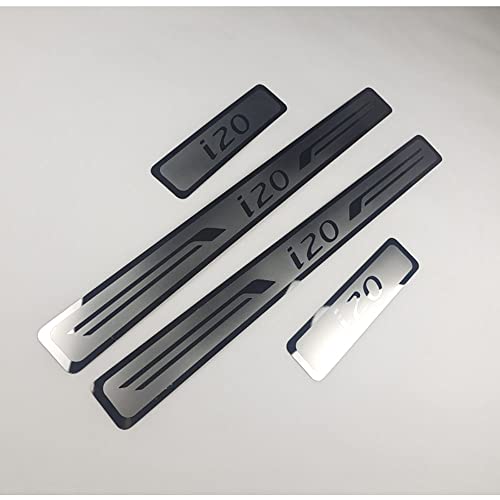 4 Stück Auto Edelstahl Einstiegsleisten Türschweller für Hyundai i20 2015-2019 2020 2021 2022 Pedal Schützen Auto Styling Dekoration 4 Stück Auto Edelstahl Einstiegsleisten Türschweller für Hyundai i20 2015-2019 2020 2021 2022 Pedal Schützen Auto Styling Dekoration von SLURF