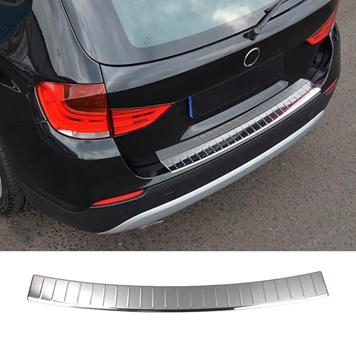 SLURF Auto Edelstahl Ladekantenschutz für BMW X1 E84 2009-2015 Stoßstange Kofferraumschutz Styling Anbauteile Autoteile von SLURF