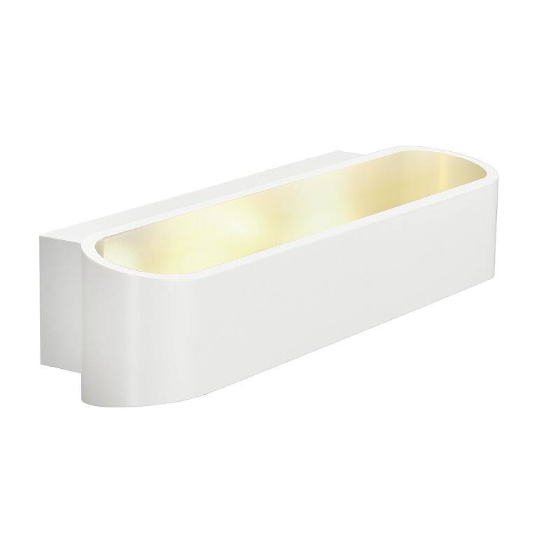 ASSO LED 300 Wandleuchte, oval, weiß, 2x5W LED, 3000K von SLV