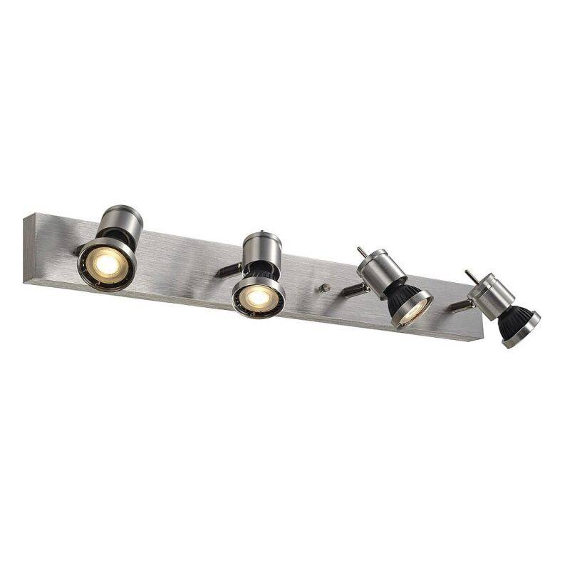 Asto IV GU10 Spot, aluminium-brushed von SLV