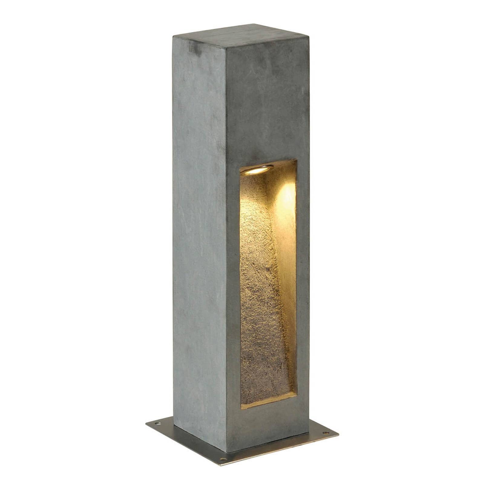 SLV Arrock Stone LED-Sockelleuchte aus Naturstein von SLV