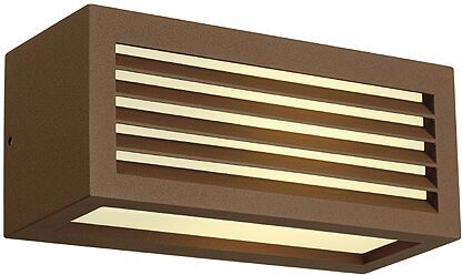Box-L E27 Wandleuchte, rostfarben von SLV