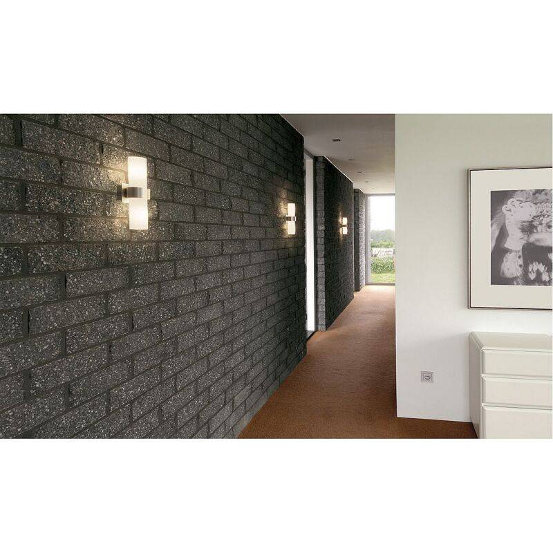 DENA II Wandleuchte, E14, alu brushed von SLV