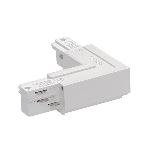 EUTRAC L-Verbinder für 3-Phasen HV-Schiene, Erde außen Eckverbinder 1, weiß EUTRAC L-Verbinder für 3-Phasen HV-Schiene, Erde außen Eckverbinder 1, weiß von SLV