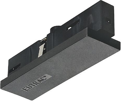 EUTRAC Mitteleinspeiser für 3-Phasenschiene, schwarz von SLV