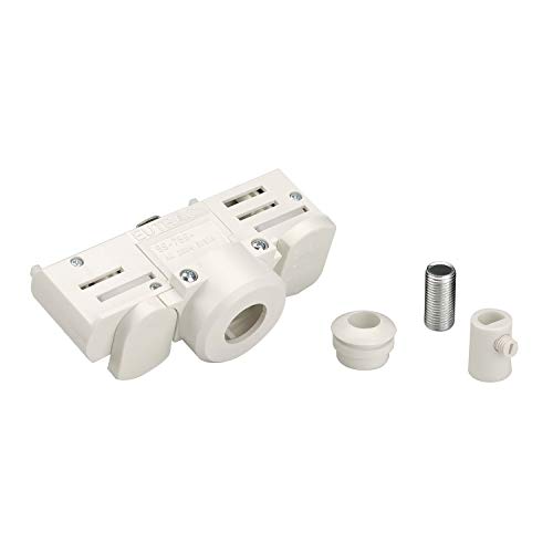Eutrac Eutrac 3-Phasen Stromschienenadapter, inklusive Montagezubehör, weiß 145991 von SLV