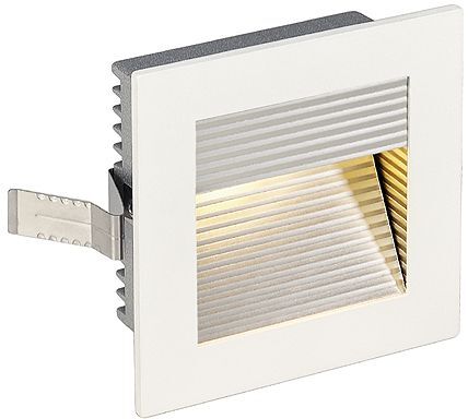 FRAME CURVE LED Einbauleuchte, eckig, mattweiß, warmweiße LED von SLV