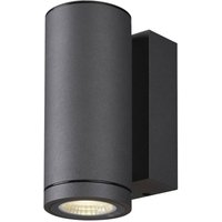 [GEBRAUCHT] SLV ENOLA ROUND S 1003422 LED-Außenwandleuchte LED fest eingebaut 6 W Anthrazit von SLV
