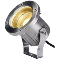 Gebraucht] SLV Nautilus Außenstrahler Lampe Außenbeleuchtung Edelstahl Gartenleuchte B-Ware von SLV