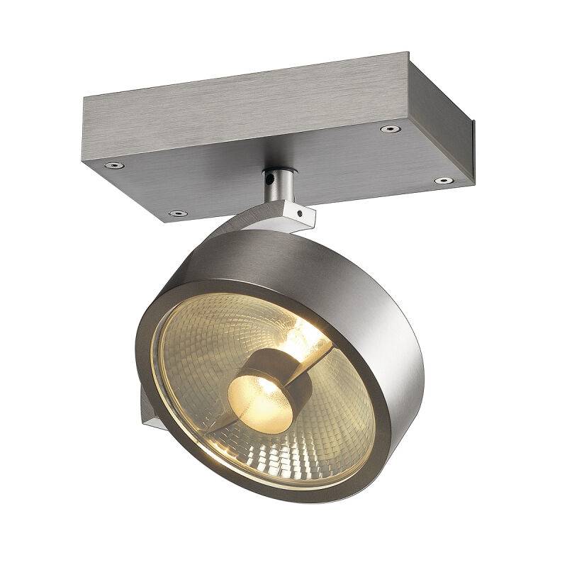 KALU 1 QPAR Deckenleuchte, alu-gebürstet, ES111, max. 75W von SLV