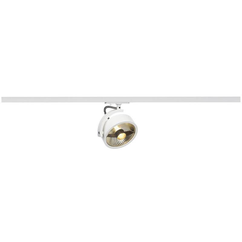 KALU TRACK QPAR111 Leuchten- kopf, weiß, inkl. 1P.-Adapter von SLV