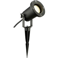 227410 Nautilus Spike LED-Gartenstrahler led, Energiesparlampe, Halogen GU10 11 w Schwarz - SLV von SLV