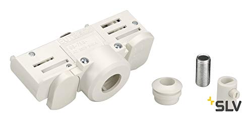 SLV EUTRAC 3-Phasen Stromschienen- Adapter, Weiss inkl. von SLV