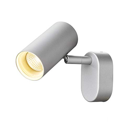 SLV NOBLO, Indoor LED Deckenaufbauleuchte 2700K silber von SLV