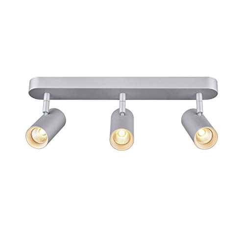 SLV NOBLO, Indoor LED Deckenaufbauleuchte 2700K silber von SLV