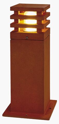Rusty 40 Square Außenleuchte aus Eisen von SLV