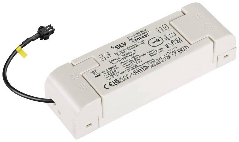 SLV 1006457 LED-Treiber Konstantstrom 12 W 150 - 200 mA 10-40 V Leuchtenzubehör von SLV