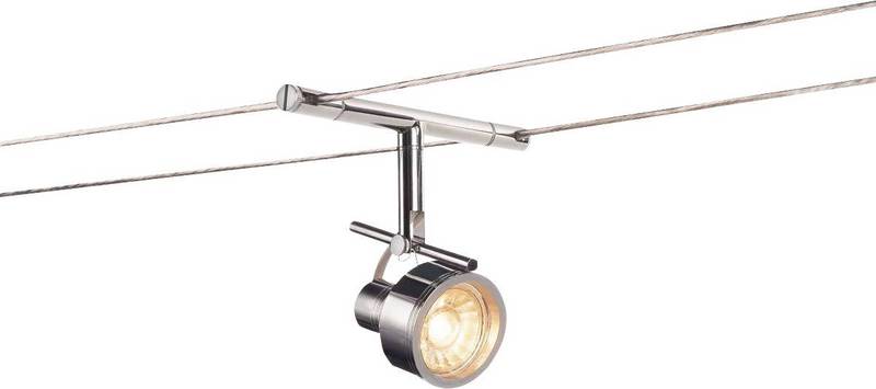Slv 139132 Saluna Seilleuchte Für Tenseo Niedervolt Seilsystem Qr C51 Chrom B-Ware von SLV