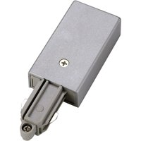SLV - 143032 Hochvolt-Schienensystem-Komponente Einspeiser 1phasig Silber-Grau von SLV