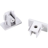 SLV - 143131 Hochvolt-Schienensystem-Komponente Endkappe 2er Set 1phasig Weiß SLV - 143131 Hochvolt-Schienensystem-Komponente Endkappe 2er Set 1phasig Weiß von SLV