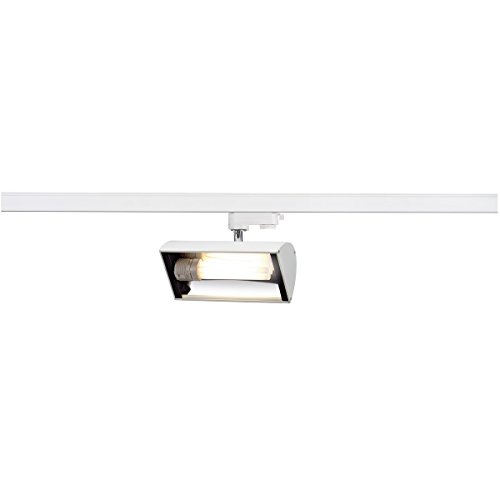 SLV 3 Phasen System Leuchte NEPRO 2 / Strahler, LED-Spot, Decken-Strahler, Decken-Leuchte, Schienensystem, Innen-Beleuchtung / G24d-3 26.0W weiß von SLV