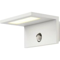 SLV ANGOLUX SENSOR 1001970 LED-Außenwandleuchte mit Bewegungsmelder LED fest eingebaut 9.8W Weiß von SLV