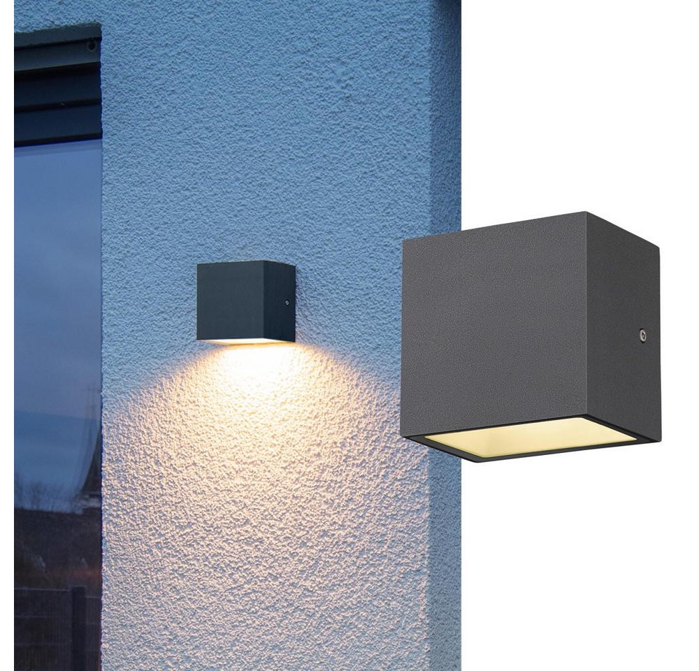 SLV Außen-Wandleuchte LED Wandleuchte Sitra IP44, LED von SLV