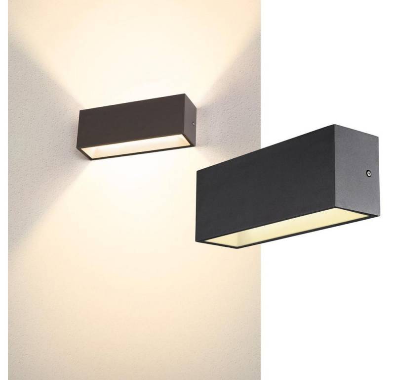 SLV Außen-Wandleuchte LED Wandleuchte Sitra IP44, LED von SLV
