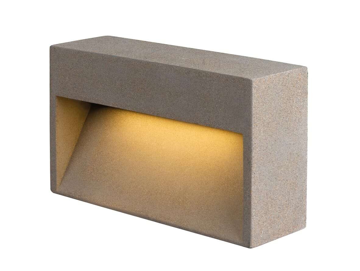 SLV - Concreto LED Außen Wandleuchte L IP65 Light Grey SLV von SLV