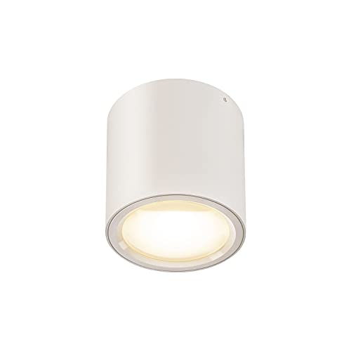 SLV Deckenaufbauleuchte OCULUS CL / LED Spot, Fluter, Deckenstrahler, Deckenleuchte, Aufbau-Leuchte, Innen-Beleuchtung / 11.0W 780lm weiß dimmbar, 1004667 von SLV