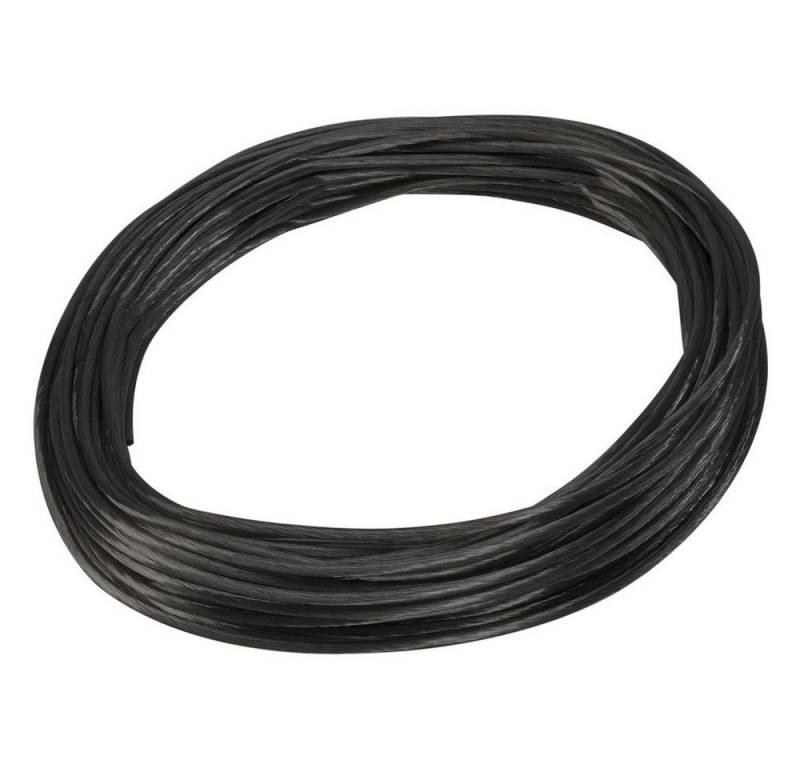 SLV Deckenleuchte Tenseo Seilsystem, Niedervolt-Seil, 4 mm², schwarz, 20 m, keine Angabe, Leuchtmittel enthalten:, warmweiss, Seilsystem von SLV
