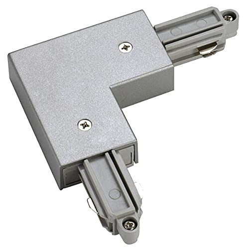SLV ECK-VERBINDER, für Hochvolt 1Phasen-Aufbauschiene, Grau von SLV