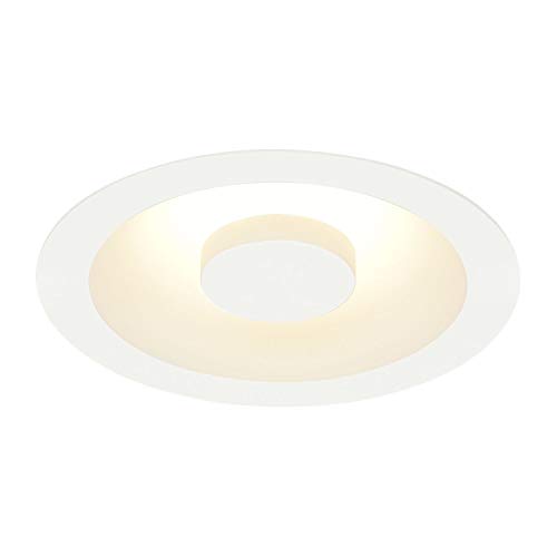 SLV OCCULDAS 14 | Einbauleuchte, Innenbeleuchtung, Deckeneinbauleuchte, LED Spots, Fluter, Deckenstrahler, Deckenleuchte | LED Inside, 3000K, indirekt, weiß, max. 15W von SLV