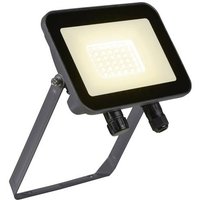 SLV 1006192 FLOODI M LED-Deckenleuchte LED fest eingebaut 30W Anthrazit von SLV