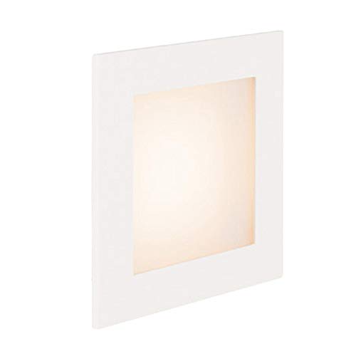 SLV FRAME LED 230V BASIC, LED Indoor Wandeinbauleuchte, 2700K, Weiss von SLV