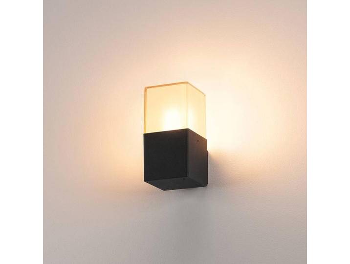 SLV Aussenwandleuchte GRAFIT, schwarz, Aluminium, Modern, Wandleuchte außen von SLV
